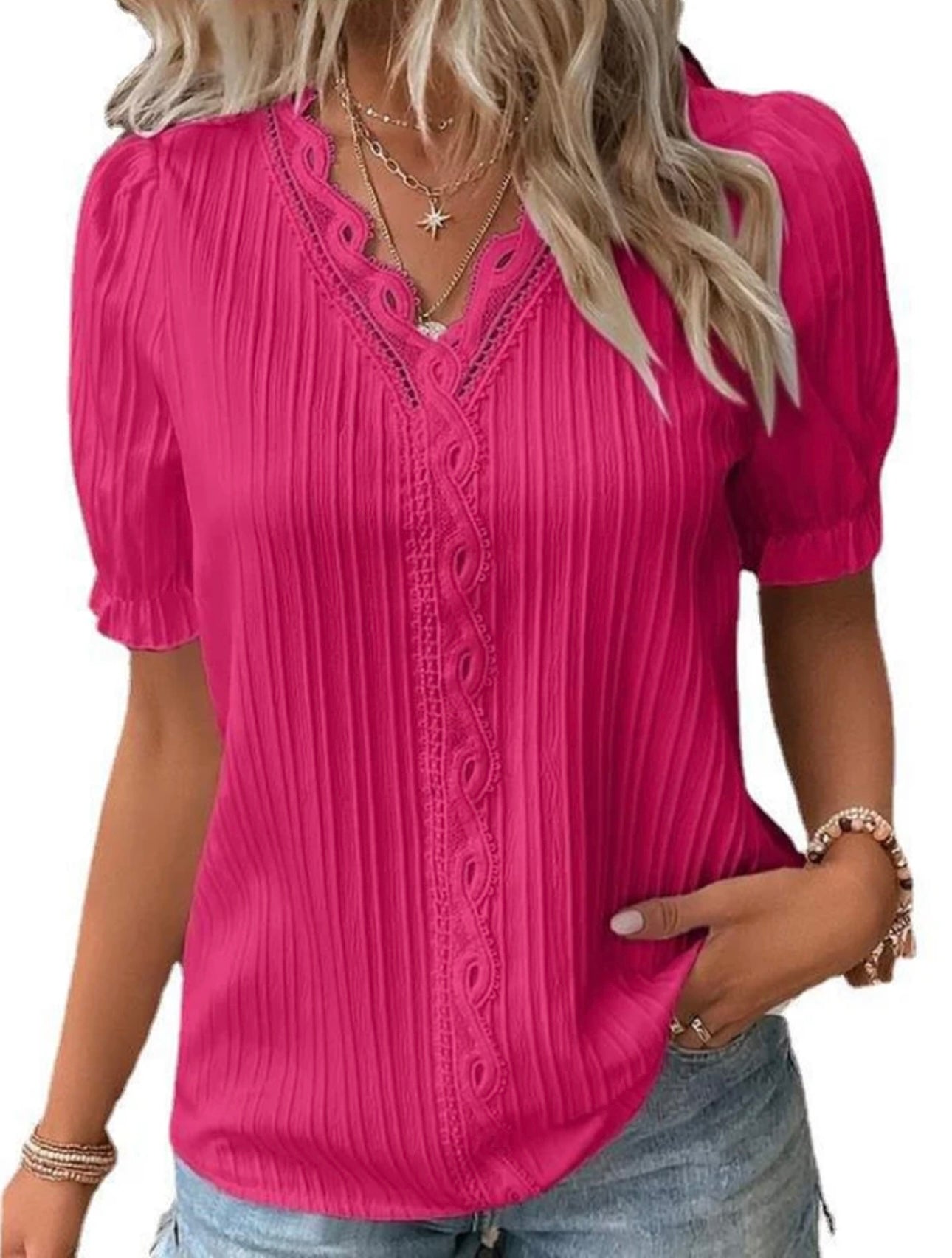 blusa  Capri t-shirt  femme